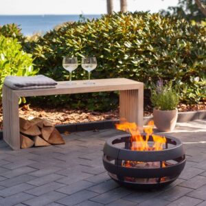 Feuerstelle Fireball mit Grillrost