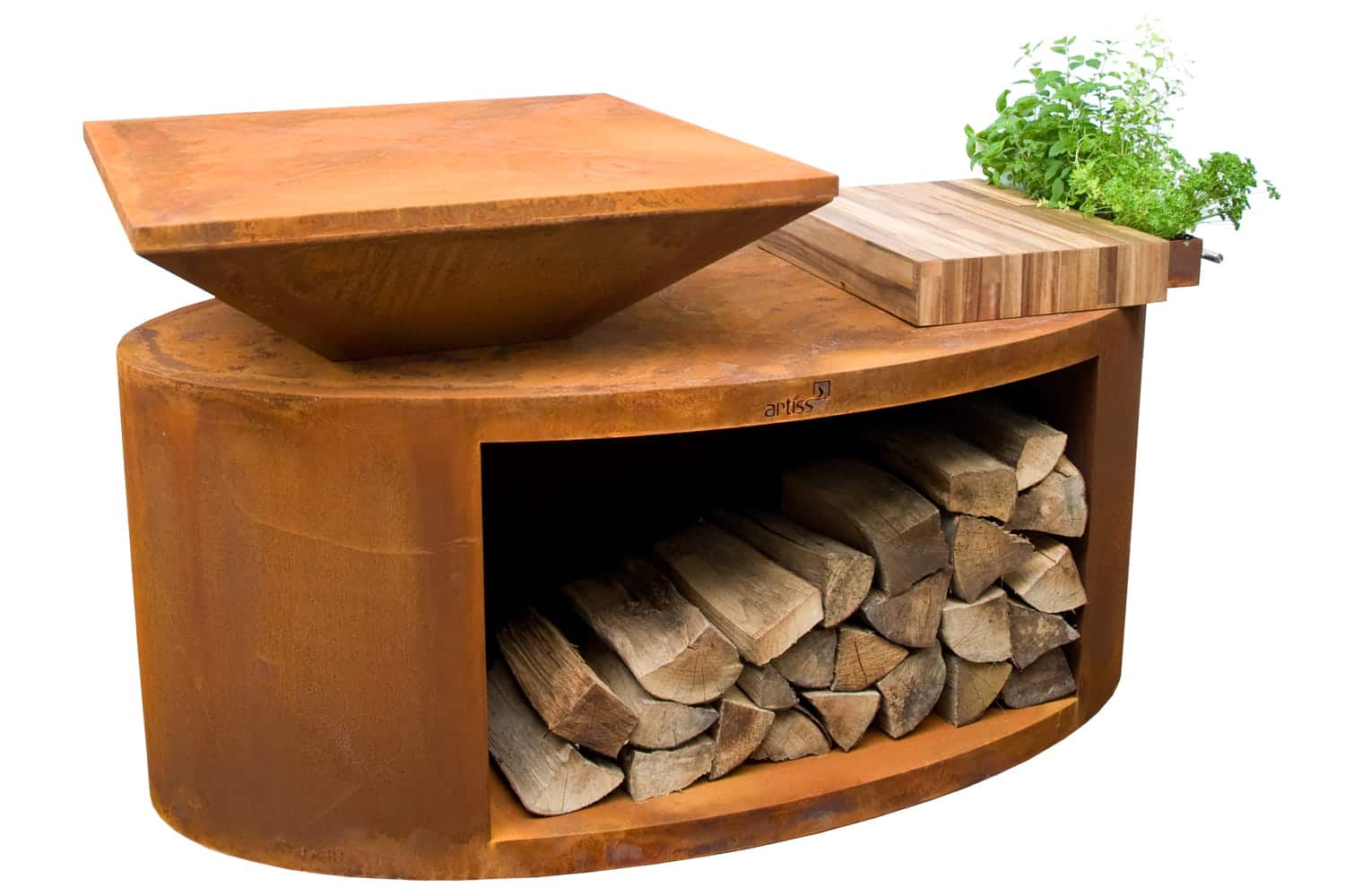 Feuerstelle G3 Corten in versch. Ausführungen – Bild 5