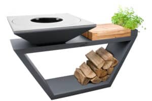 Feuerstelle G4 Graphit in versch. Ausführungen