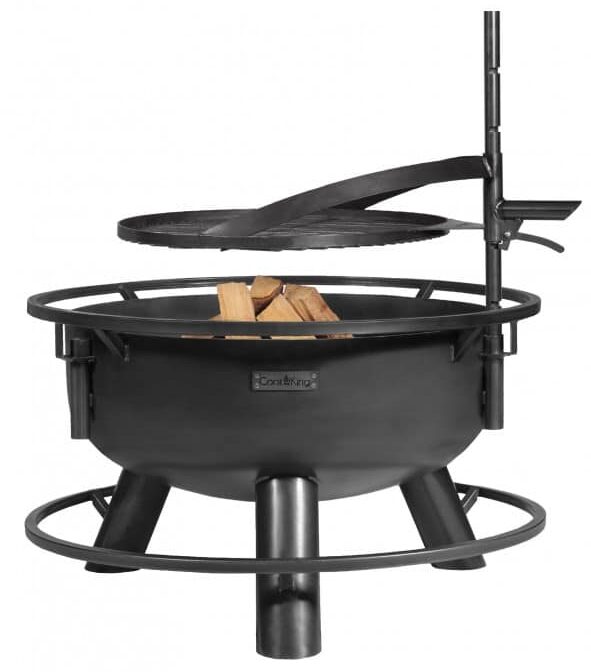 Multifunktionale Feuerschale Premium „BANDITO“ mit Grillrost in 2 Größen lieferbar