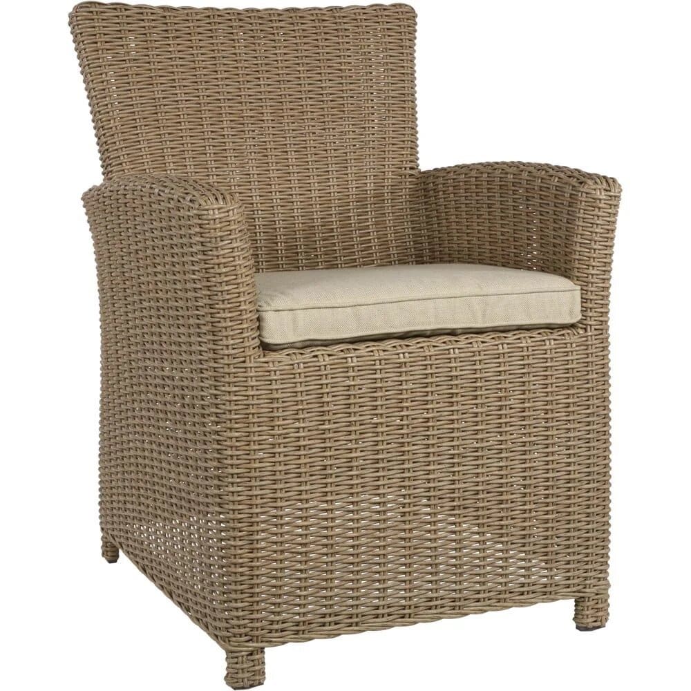 2er-Set Dinningsessel Tropez Straw – Bild 2