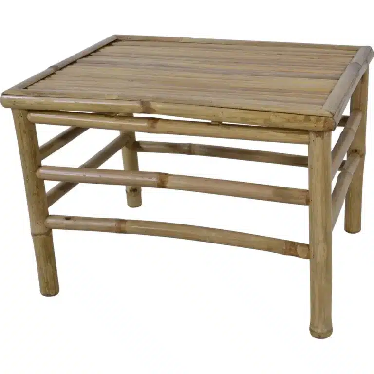 3er-Set Hocker Bambus