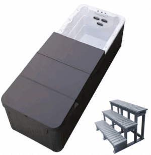 Swim-Spa in den Maßen 3980mm x 2300m x 1200mm