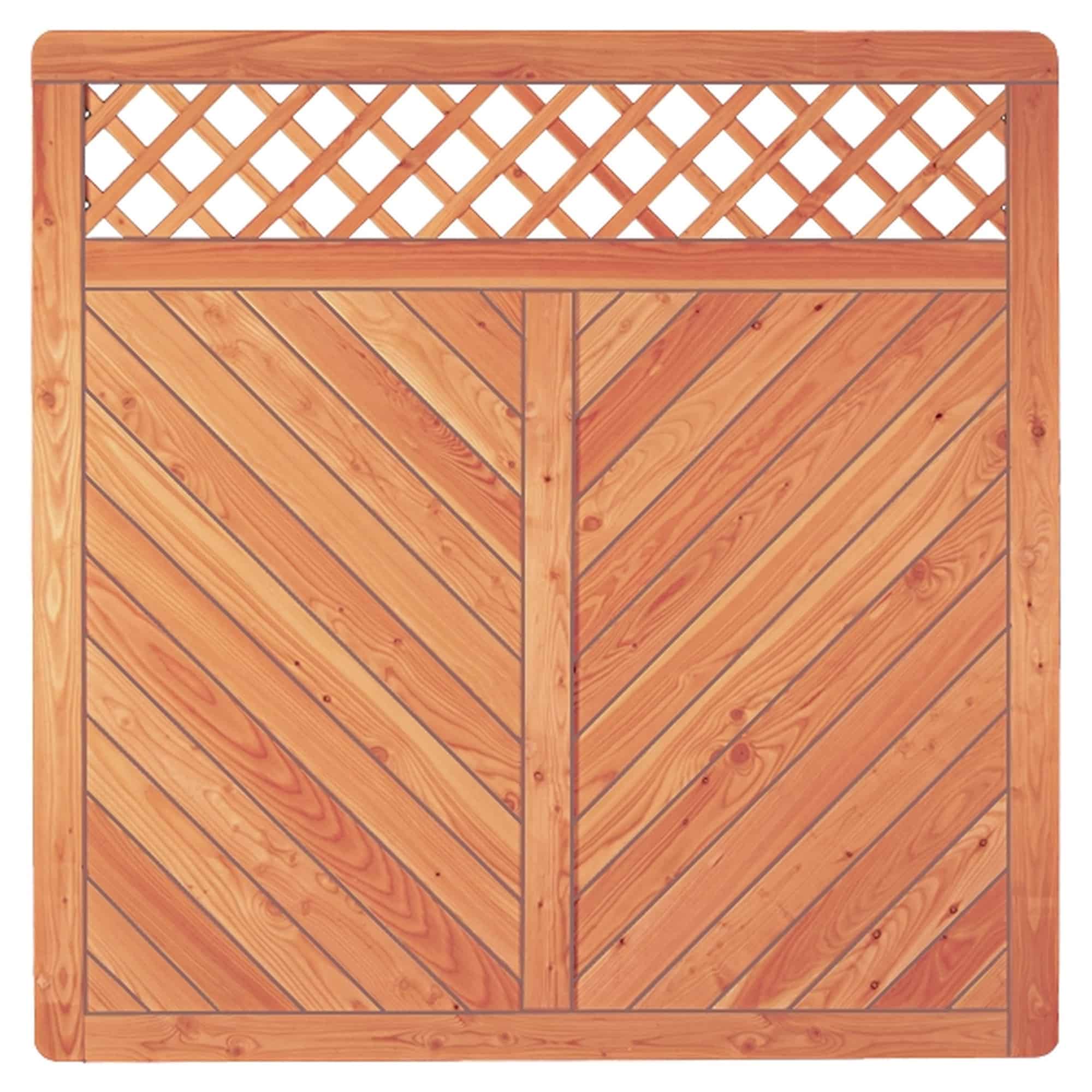 Sichtschutzzaun Skagen 1800mm x 1800mm