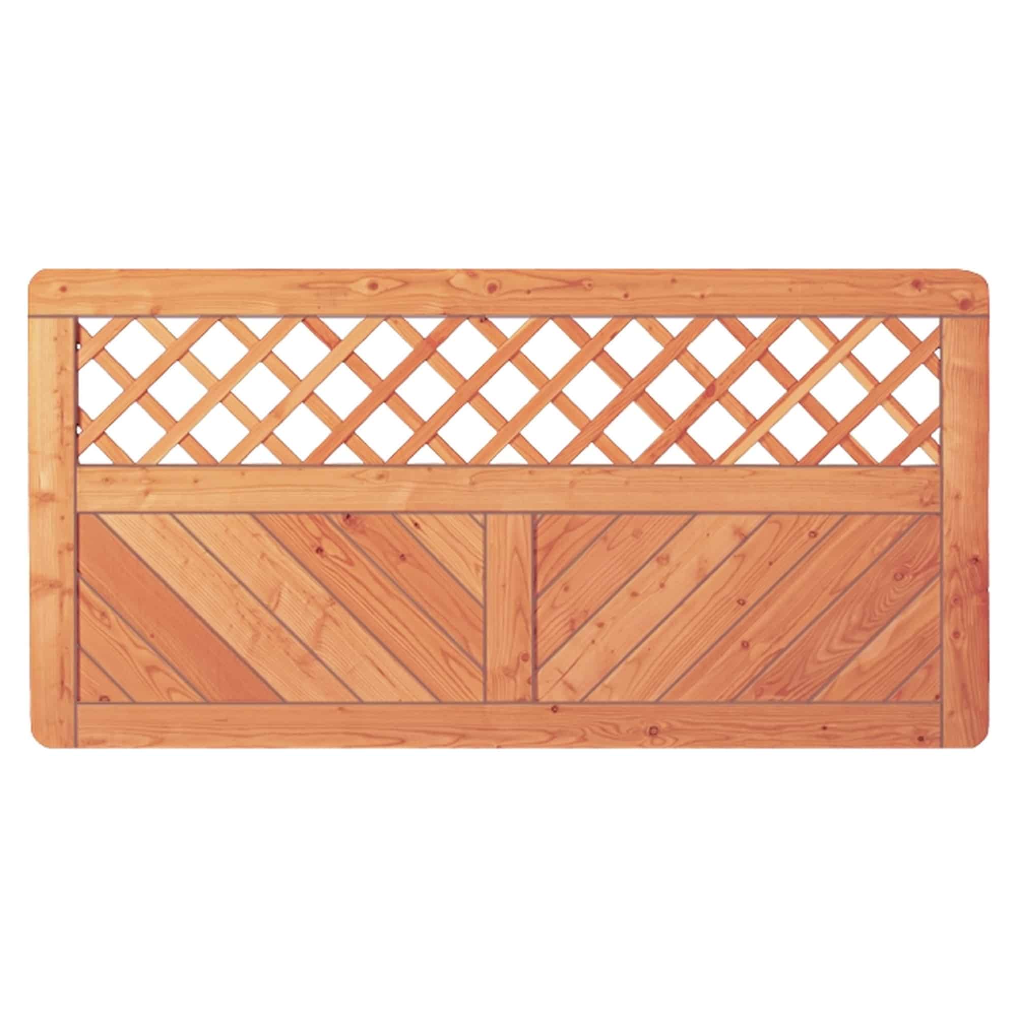 Sichtschutzzaun Skagen 1800mm x 900mm