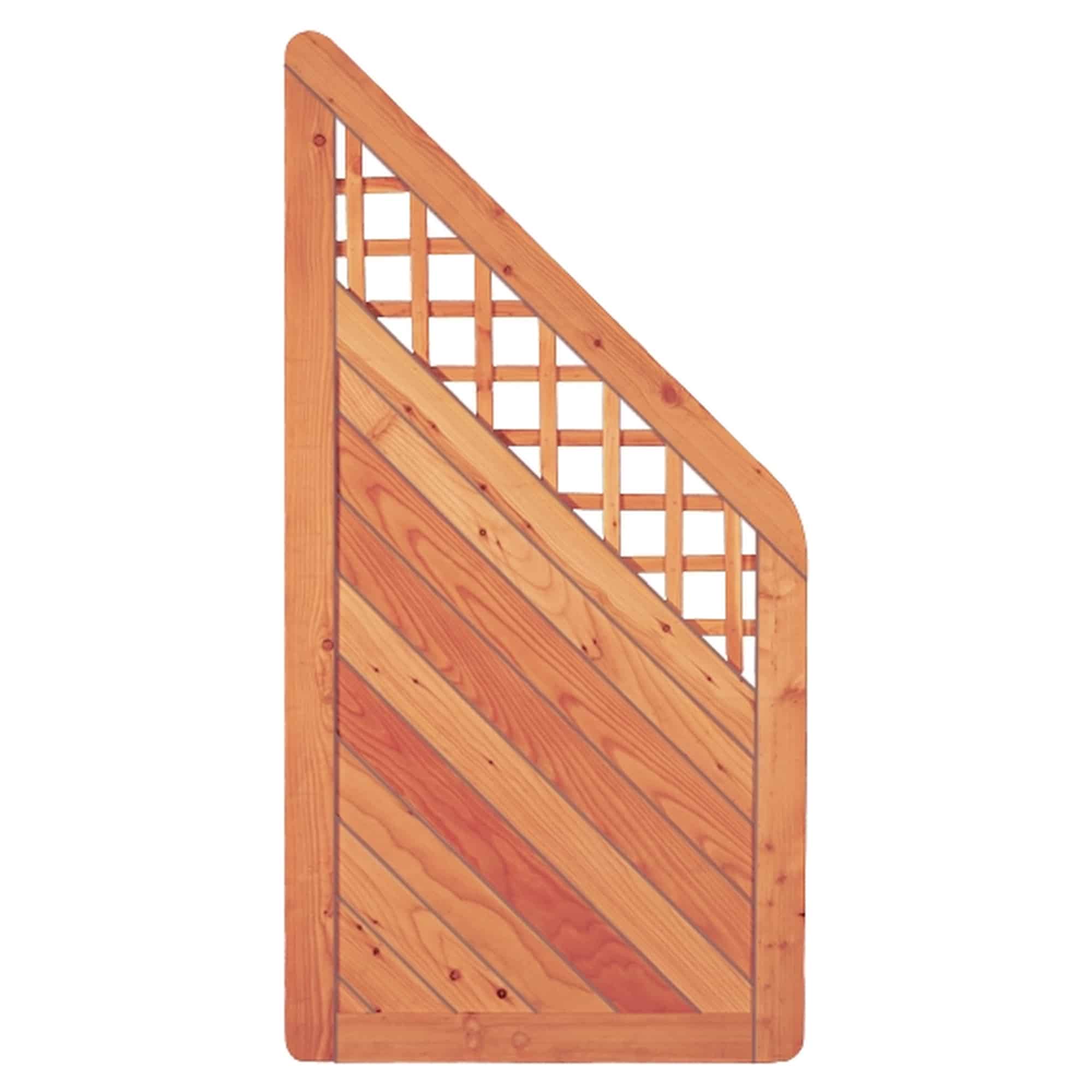 Sichtschutzzaun Skagen 900mm x 1800mm / 900mm