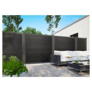 WPC-Zaunelement Malö 1800mm x 1800mm