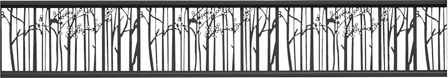 Dekoelemente für WPC-Sichtschutzzäune in versch. Ausführungen lieferbar – Bild 2